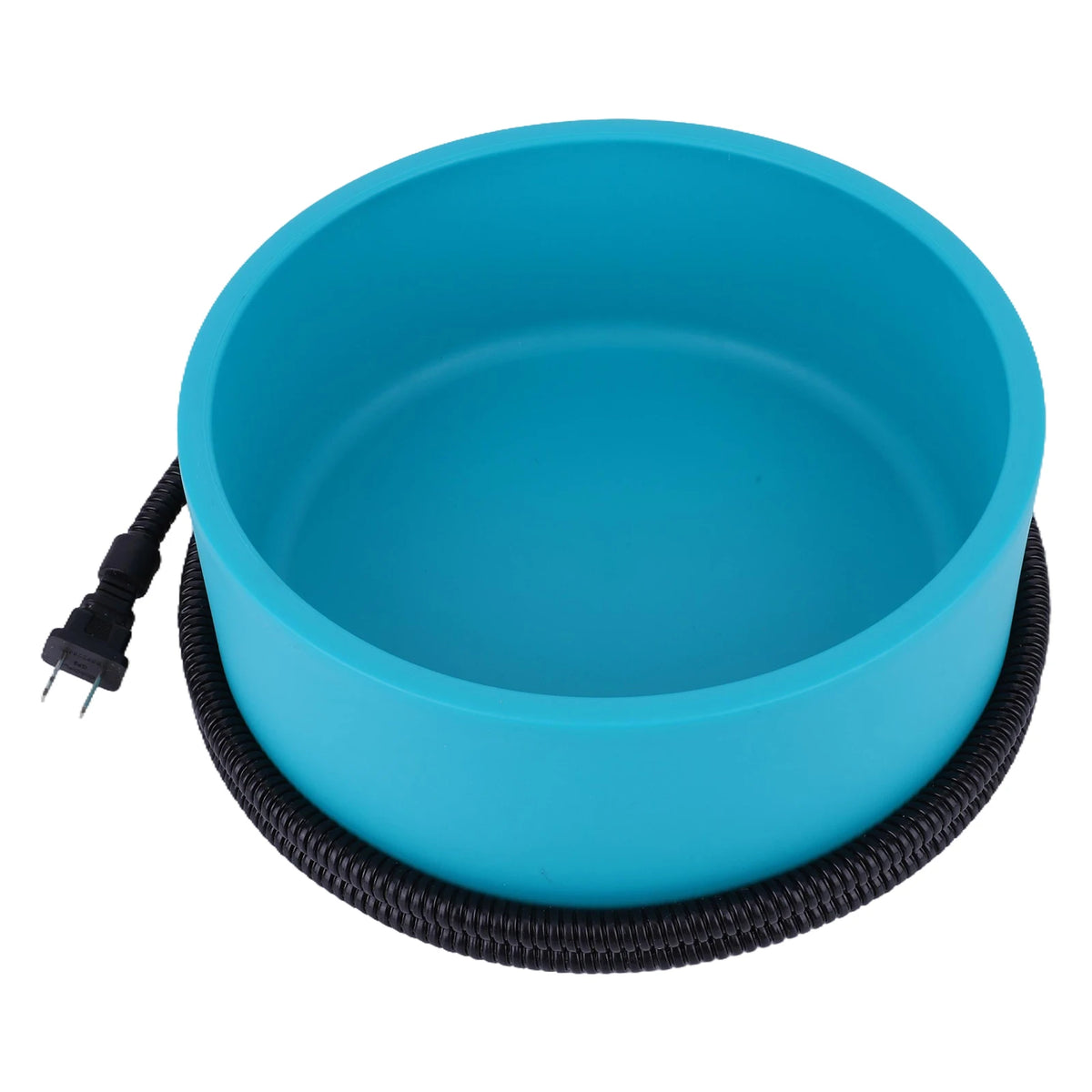 Outdoor Thermal Pet Bowl 3.2 L Outdoor Heated Dog Dish Anti-Freeze Heated Pet Water Dish in Winter for Dog Cat Chicken Duck