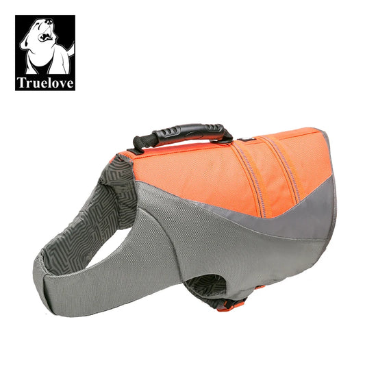 Truelove Pet Swimming Life Jacket Safety Vest for Dog in Summer Fashion Adjustable Reflective in Pool Surfing Drifting